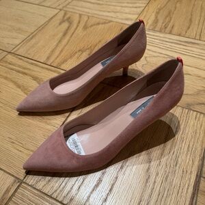 SJP by Sarah Jessica Parker Fawn 50 Pump - Pink Mauve Suede NWOT